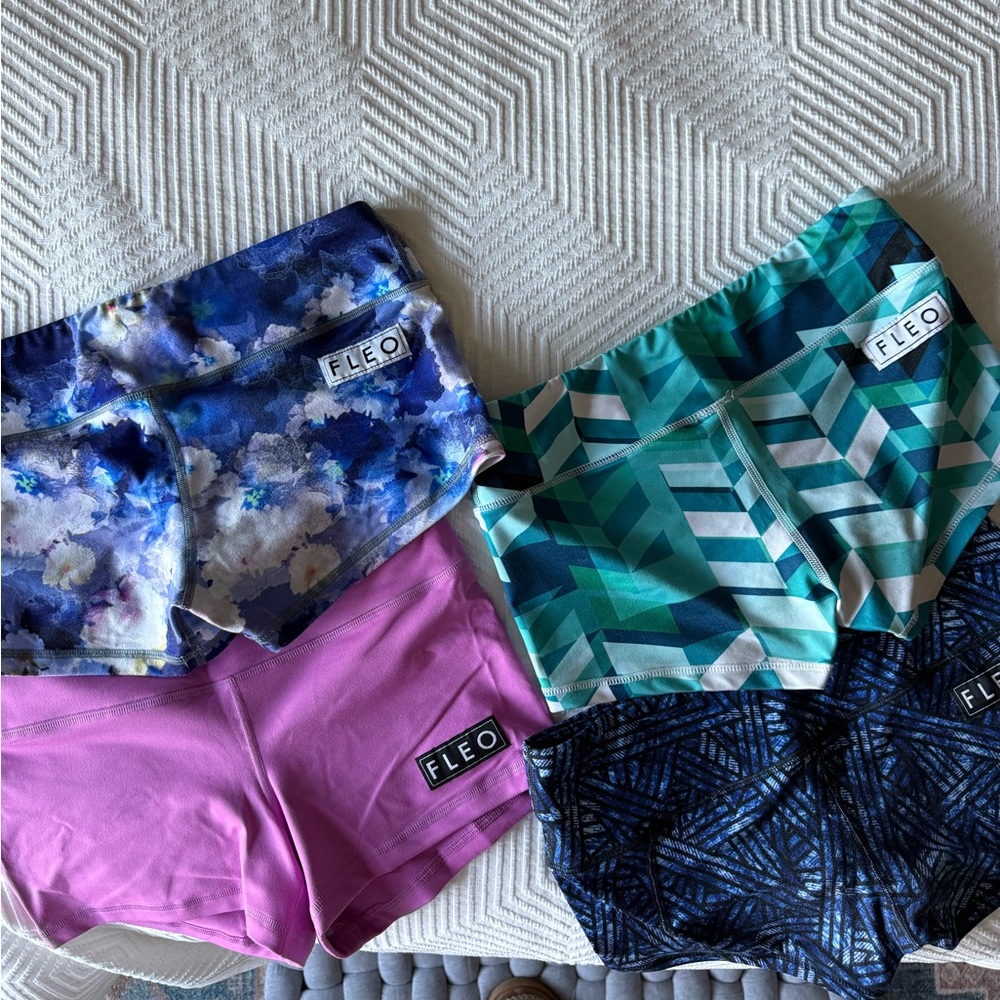 Set of 4 FLEO Shorts (Size M)